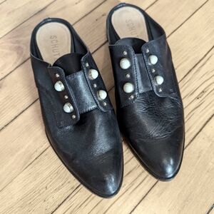 Schutz Jaine Pearl Mules size 8